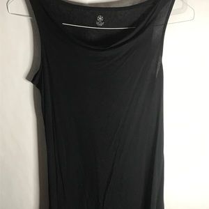 Laced back sleeveless tank